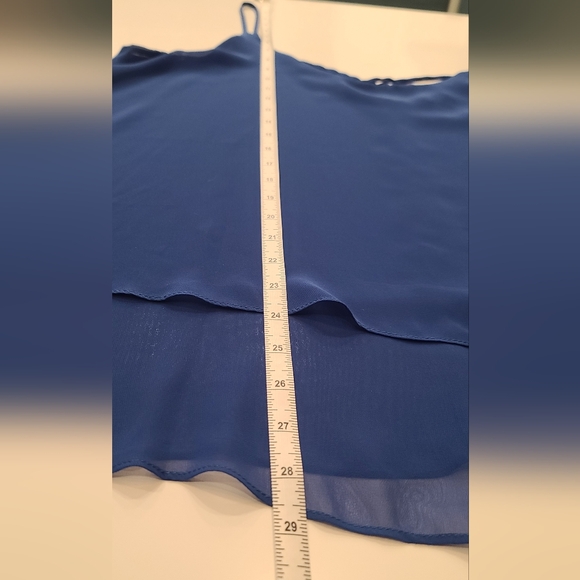 VENUS Cobalt Blue Layered V-Neck Cami Tank Top – Size XL - Picture 11 of 11